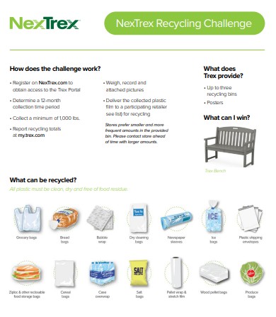  NexTrex Recycle Challenge